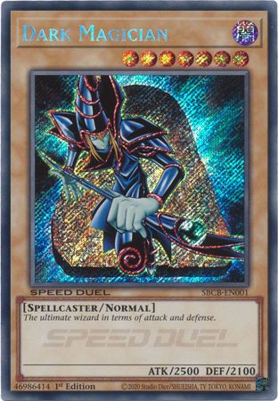 Dark Magician - SBCB-EN001 - Secret Rare - 1st Edition available at 401 Games Canada