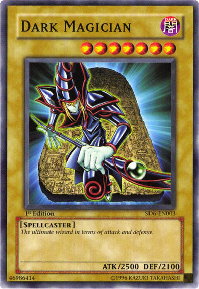 Dark Magician - SD6-EN003 - Common - 1st Edition available at 401 Games Canada