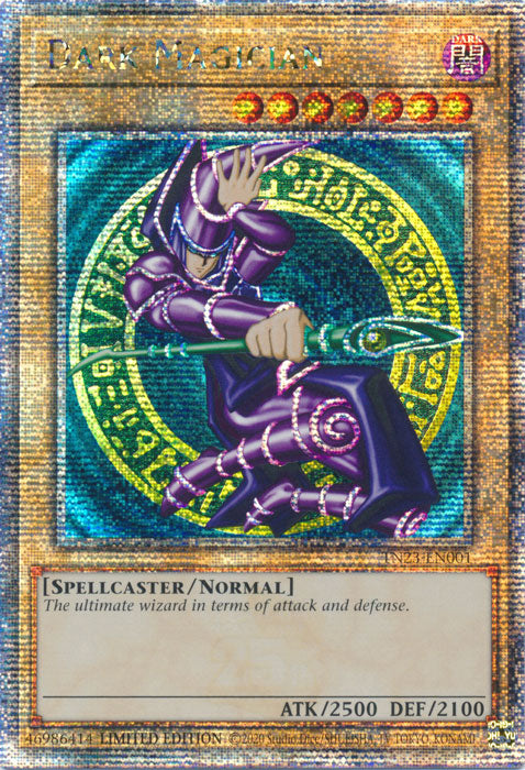 401 Games Canada - Dark Magician - TN23-EN001 - Quarter Century Secret Rare - Limited Edition 401 Games Canada - Dark Magician - TN23-EN001 - Quarter Century Secret Rare - Limited Edition