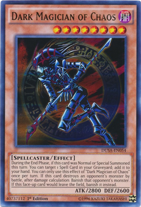 Dark Magician of Chaos - DUSA-EN054 - Ultra Rare - 1st Edition available at 401 Games Canada