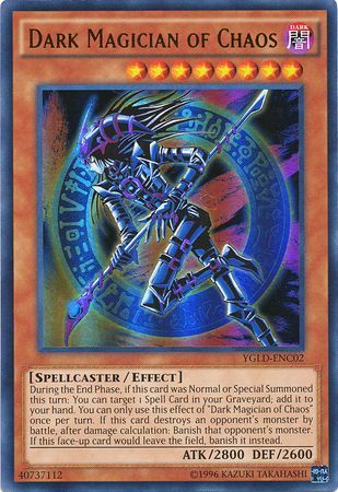 Dark Magician of Chaos - YGLD-ENC02 - Ultra Rare - Unlimited available at 401 Games Canada