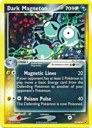 Dark Magneton - 39/109 - Uncommon - Reverse Holo available at 401 Games Canada