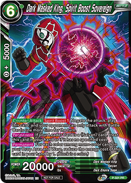 Dark Masked King, Spirit Boost Sovereign - P-321 - Tournament Promo available at 401 Games Canada