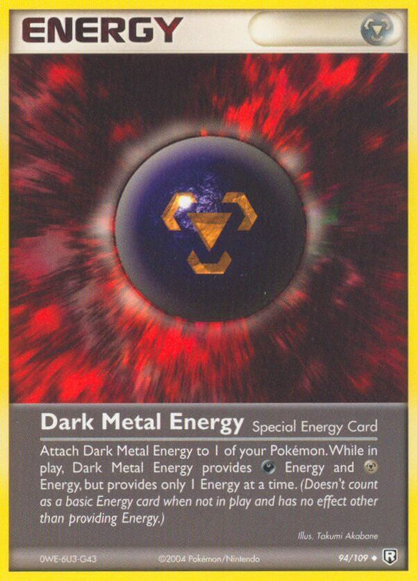 Dark Metal Energy - 94/109 - Uncommon available at 401 Games Canada