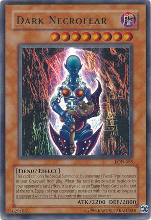 Dark Necrofear - LON-065 - Ultra Rare - Unlimited available at 401 Games Canada
