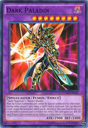 Dark Paladin - YGLD-ENC41 - Common - Unlimited available at 401 Games Canada