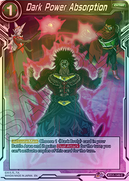 Dark Power Absorption - BT11-149 - Common (FOIL) available at 401 Games Canada