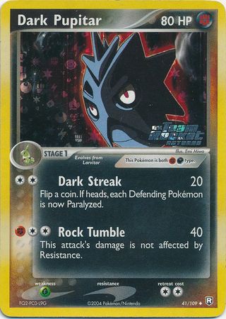 Dark Pupitar - 41/109 - Uncommon - Reverse Holo available at 401 Games Canada