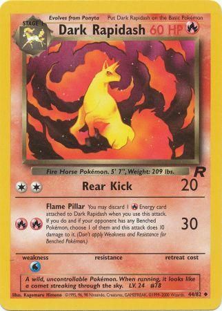 Dark Rapidash - 44/82 - Uncommon - Unlimited available at 401 Games Canada