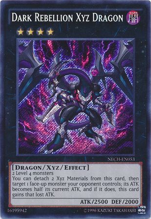 Dark Rebellion Xyz Dragon - NECH-EN053 - Secret Rare - Unlimited available at 401 Games Canada