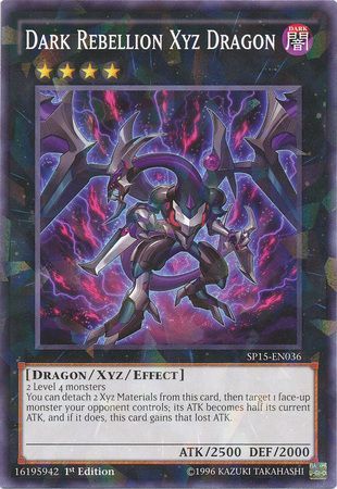 Dark Rebellion Xyz Dragon - SP15-EN036 - Shatterfoil Rare - 1st Edition available at 401 Games Canada