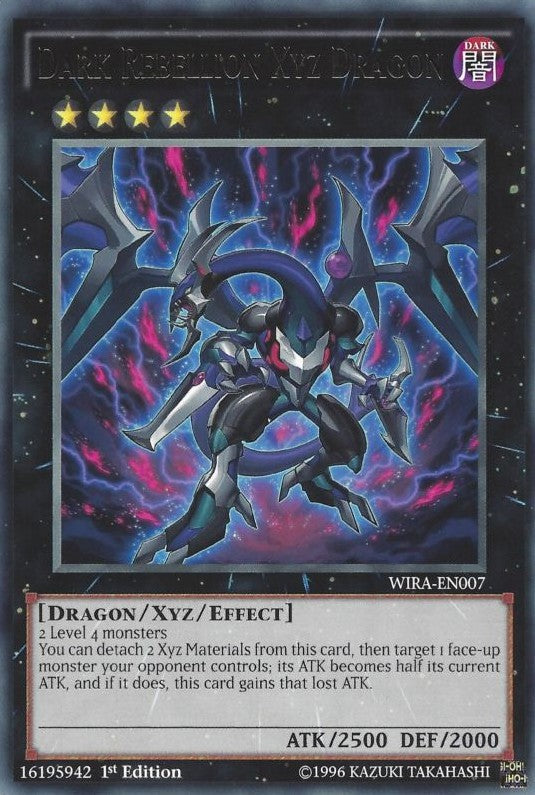 Dark Rebellion Xyz Dragon - WIRA-EN007 - Rare - 1st Edition available at 401 Games Canada