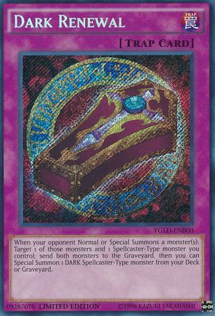 Dark Renewal - YGLD-ENB00 - Secret Rare - Limited Edition available at 401 Games Canada
