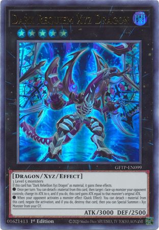 Dark Requiem Xyz Dragon - GFTP-EN099 - Ultra Rare - 1st Edition available at 401 Games Canada