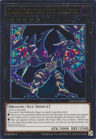 Dark Requiem Xyz Dragon - OP15-EN002 - Ultimate Rare available at 401 Games Canada
