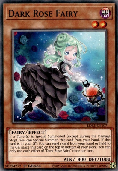 Dark Rose Fairy - LDS2-EN107 - Common - 1st Edition available at 401 Games Canada