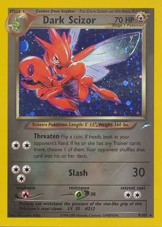 Dark Scizor - 9/105 - Holo - Unlimited available at 401 Games Canada