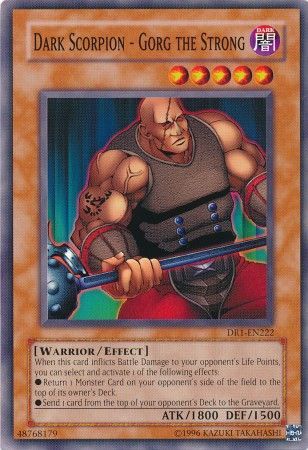 Dark Scorpion - Gorg the Strong - DR1-EN222 - Common available at 401 Games Canada
