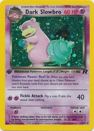 Dark Slowbro - 12/82 - Holo - 1st Edition available at 401 Games Canada