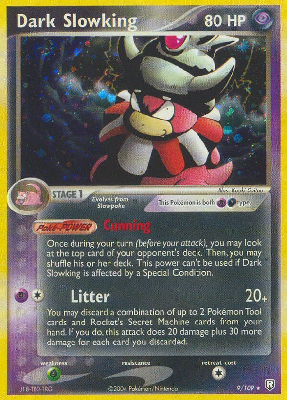 Dark Slowking - 9/109 - Holo Rare available at 401 Games Canada