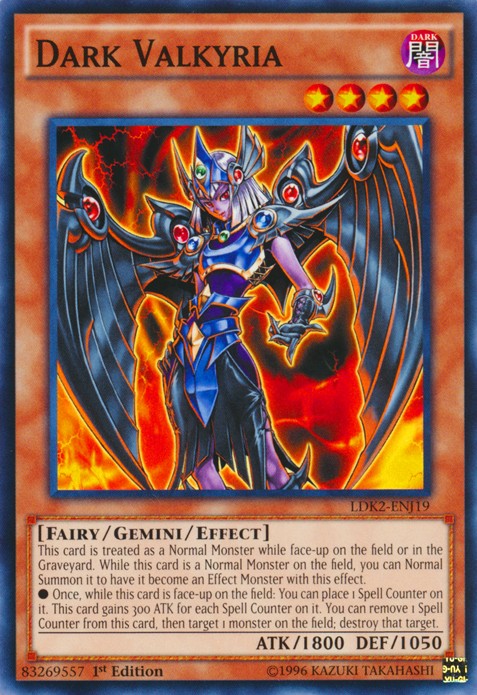 Dark Valkyria - LDK2-ENJ19 - Common - 1st Edition available at 401 Games Canada