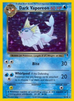 Dark Vaporeon - 9/110 - Holo available at 401 Games Canada