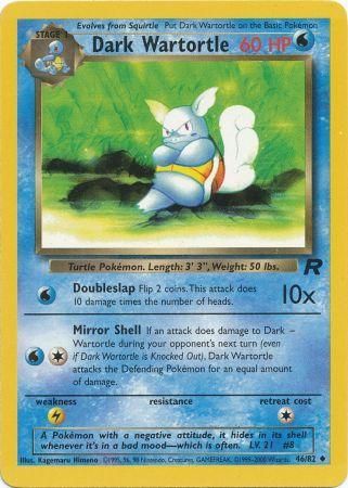 Dark Wartortle - 46/82 - Uncommon - Unlimited available at 401 Games Canada