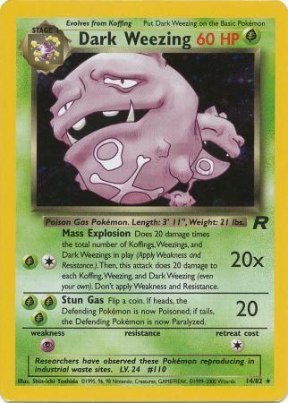 Dark Weezing - 14/82 - Holo - Unlimited available at 401 Games Canada