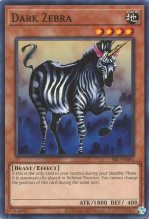 Dark Zebra - SRL-EN084 - Common - Unlimited Worldwide available at 401 Games Canada