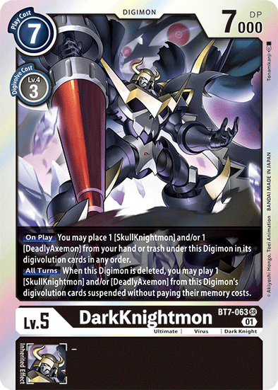 DarkKnightmon - BT7-063 - Super Rare available at 401 Games Canada