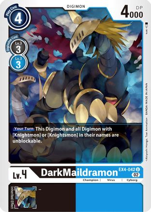 DarkMaildramon - EX4-042 - Uncommon available at 401 Games Canada