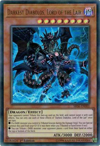 401 Games Canada - Darkest Diabolos, Lord of the Lair - SR06-EN001 - Ultra Rare - 1st Edition 401 Games Canada - Darkest Diabolos, Lord of the Lair - SR06-EN001 - Ultra Rare - 1st Edition