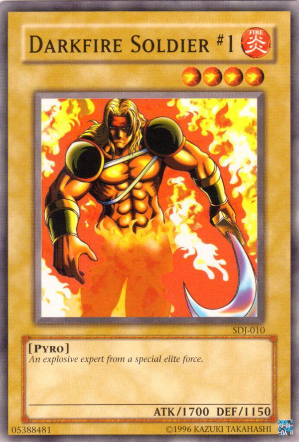 Darkfire Soldier #1 - SDJ-010 - Common - Unlimited available at 401 Games Canada