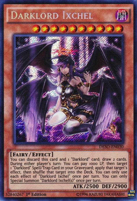 Darklord Ixchel - DESO-EN030 - Secret Rare - 1st Edition available at 401 Games Canada