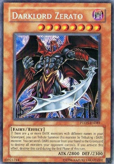 Darklord Zerato - PTDN-EN081 - Secret Rare - Unlimited available at 401 Games Canada