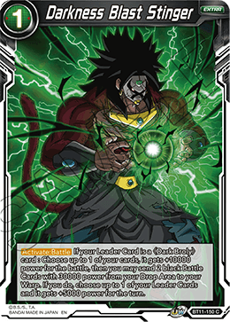 Darkness Blast Stinger - BT11-150 - Common available at 401 Games Canada