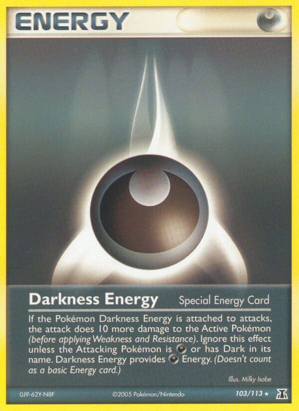 Darkness Energy - 103/113 - Rare available at 401 Games Canada