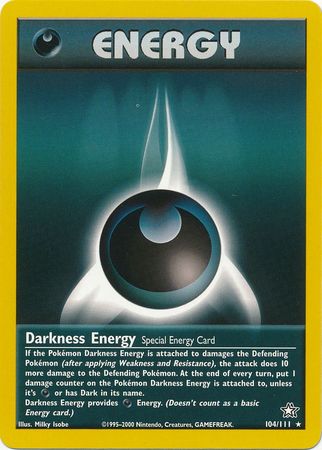 Darkness Energy - 104/111 - Rare - Unlimited available at 401 Games Canada