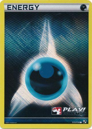 Darkness Energy - 111/114 - Play! Pokemon Promo available at 401 Games Canada