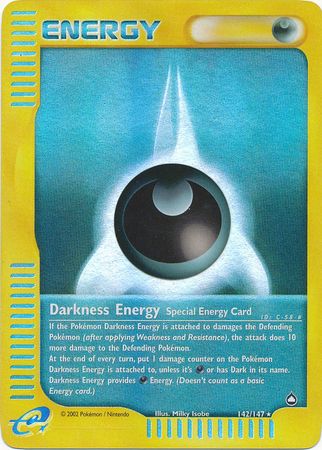 Darkness Energy - 142/147 - Rare - Reverse Holo available at 401 Games Canada