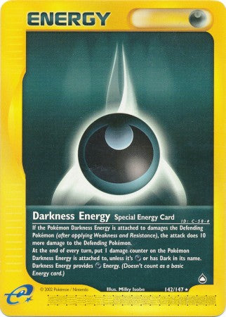 Darkness Energy - 142/147 - Rare available at 401 Games Canada