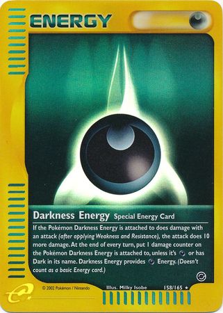 Darkness Energy - 158/165 - Rare - Reverse Holo available at 401 Games Canada