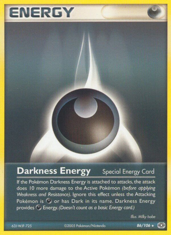 Darkness Energy (Special) - 86/106 - Rare available at 401 Games Canada