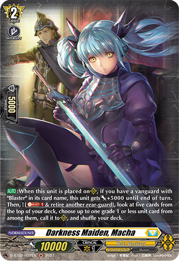 Darkness Maiden, Macha - D-BT02/H32 - Holo Rare available at 401 Games Canada