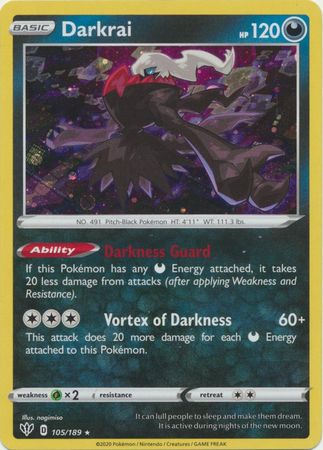 Darkrai - 105/189 - Alternate Holo - Promo available at 401 Games Canada