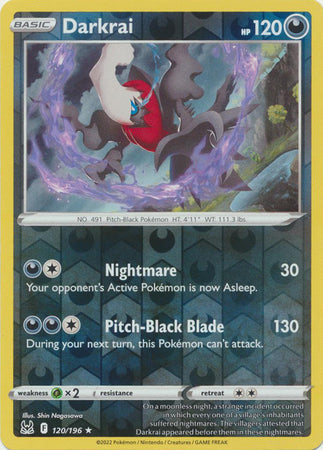 Darkrai - 120/196 - Holo Rare - Reverse Holo available at 401 Games Canada