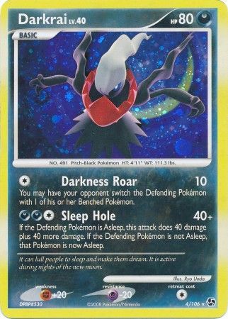 Darkrai - 4/106 - Holo Rare available at 401 Games Canada