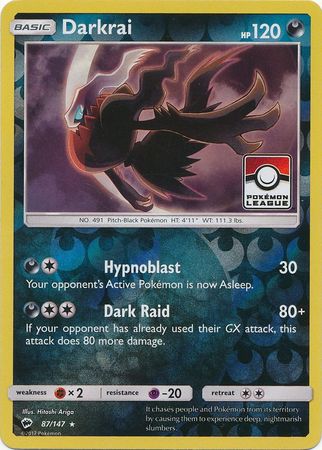 Darkrai - 87/147 - League Promo available at 401 Games Canada