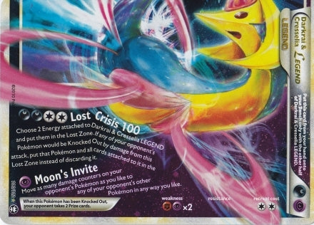 Darkrai & Cresselia Legend (Bottom) - 100/102 - Ultra Rare available at 401 Games Canada