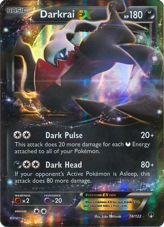 Darkrai EX - 74/122 - Ultra Rare available at 401 Games Canada